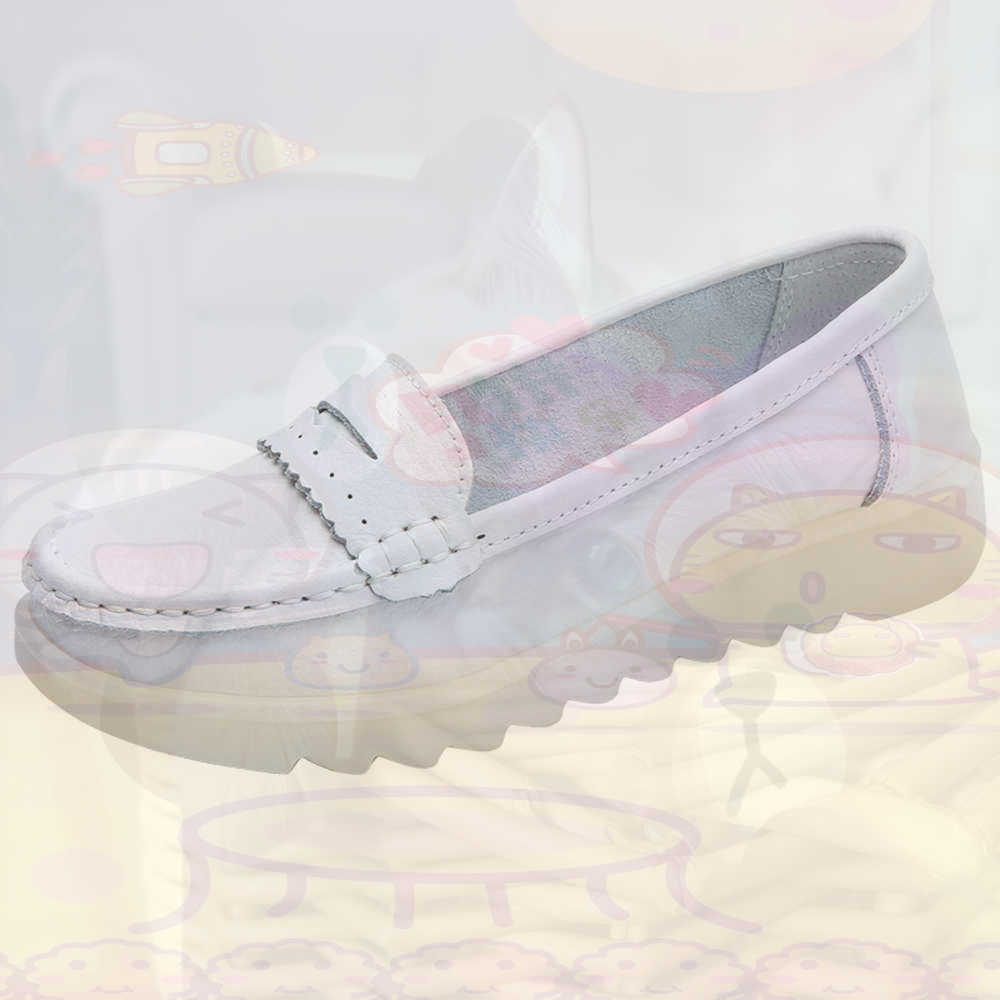 Street Fashion Vietnam - モカシン ドライビング ティーンエイジ スニーカー スケートボード レディース