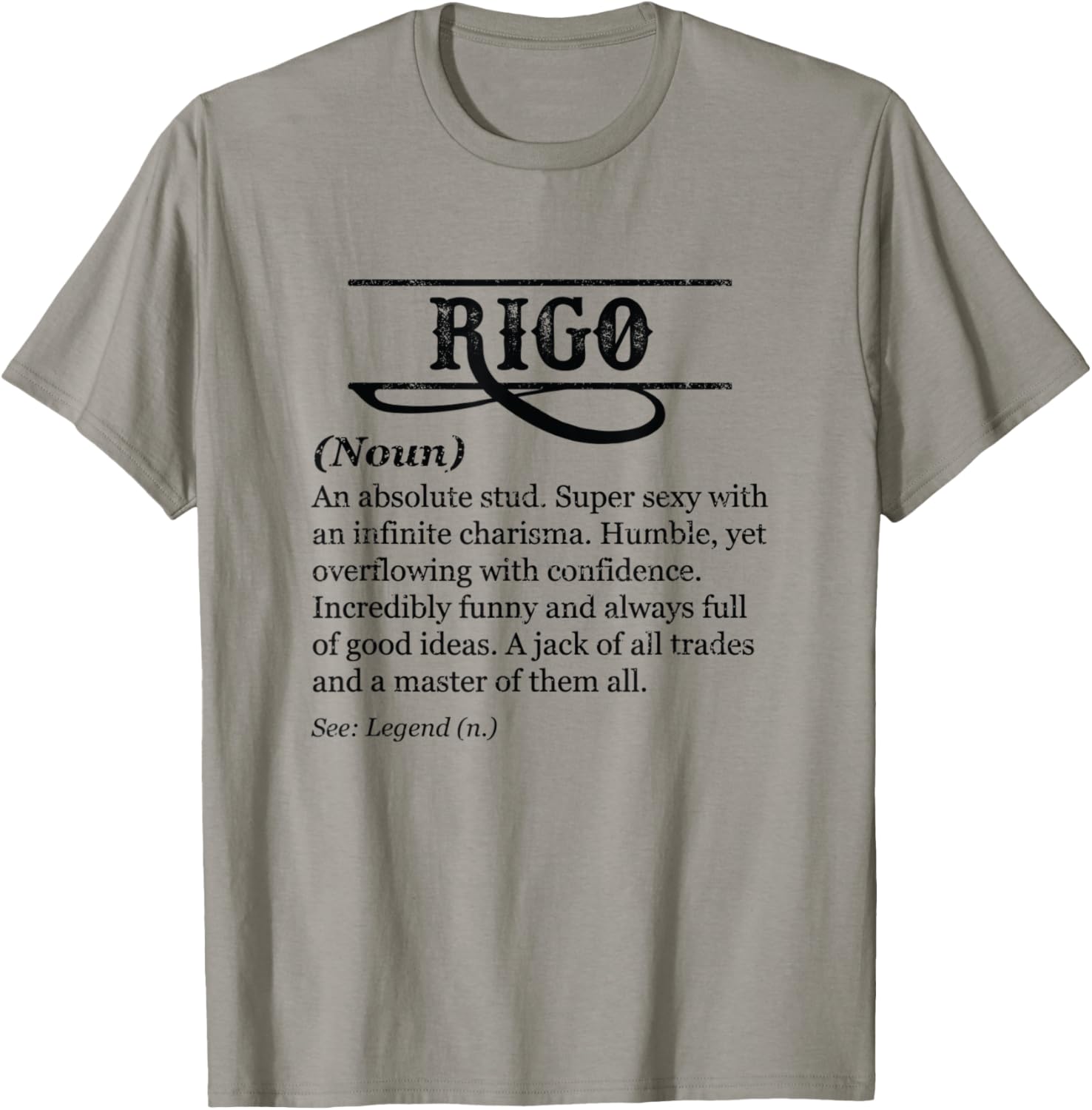 Street Fashion Definition - Rigo Definition Noun Funny メンズ グラフィック