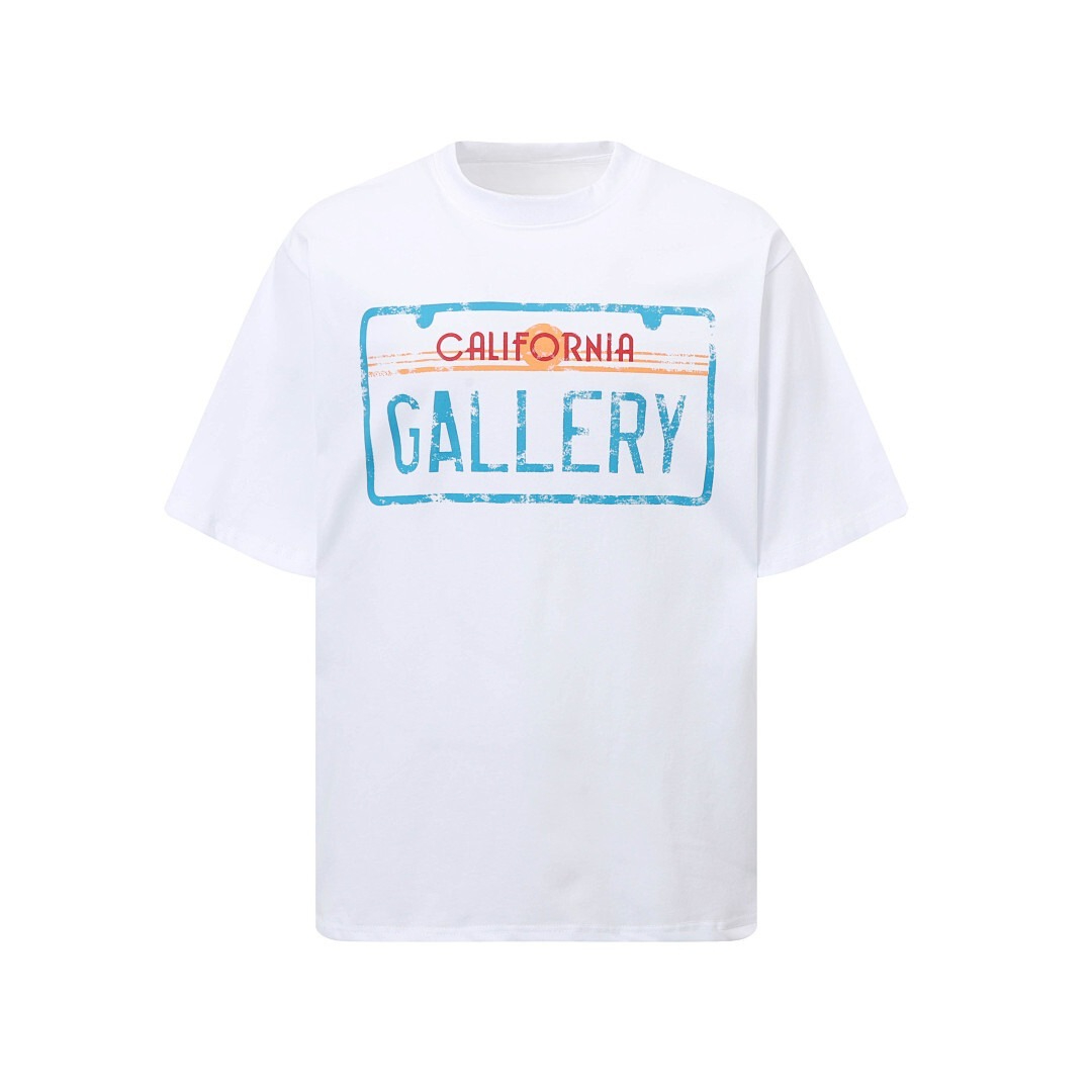 Street Fashion Brand Logo - ホワイトカリフォルニアナンバープレートロゴハイストリートファッショントレンドブランドTシャツコットングラフィックTシャツ男性女性夏ストリートウェア