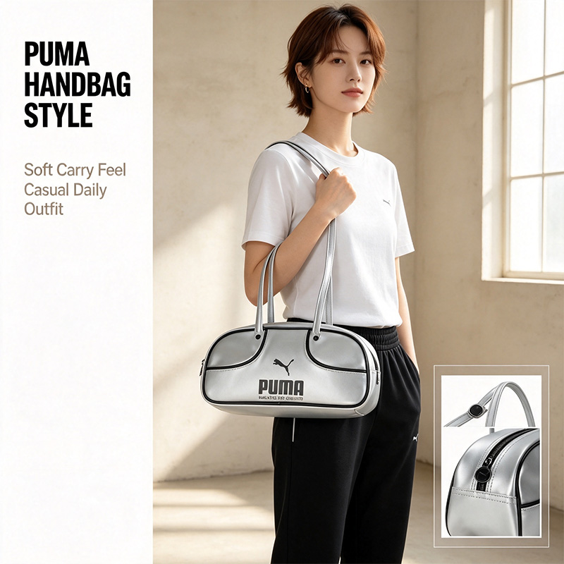Street Fashion Hong Kong - プーマ ショルダーバッグ メンズ レディース ファッション ハンドバッグ