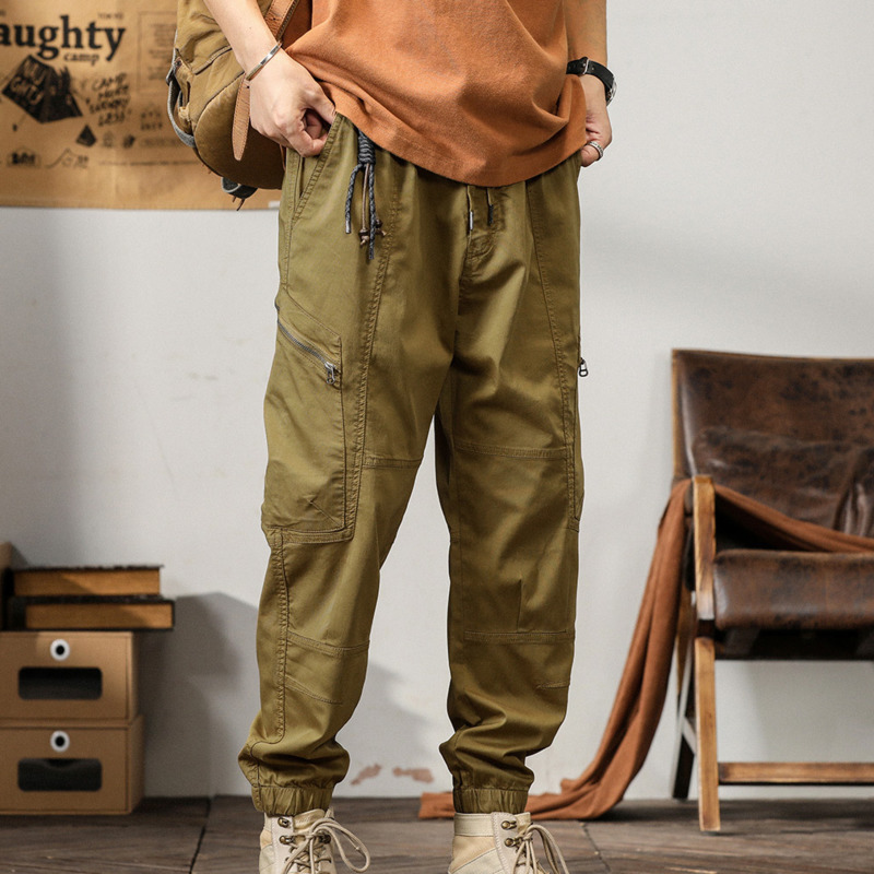 メンズの新しいアメリカンレトロワークウェアパンツ、香港トレン - Street Fashion Hong Kong のレビューと価格
