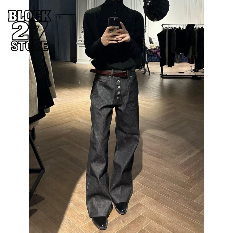 メンズジーンズ原宿夏香港スタイルレタープリントデニムパンツヒ - Street Fashion Hong Kong のレビューと価格