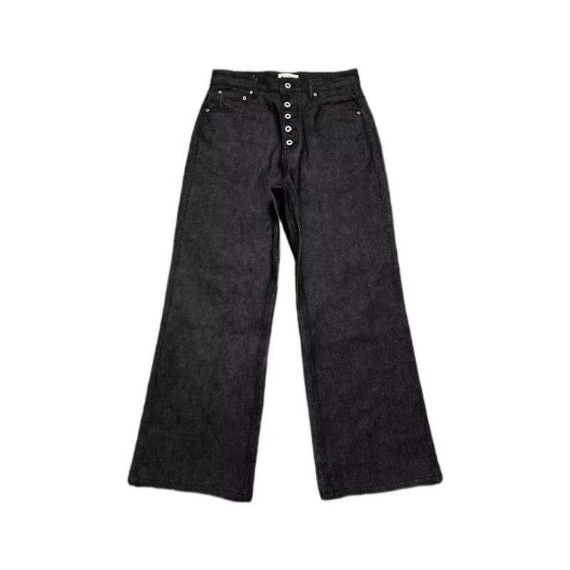 メンズジーンズ原宿夏香港スタイルレタープリントデニムパンツヒ - Street Fashion Hong Kong のレビューと価格