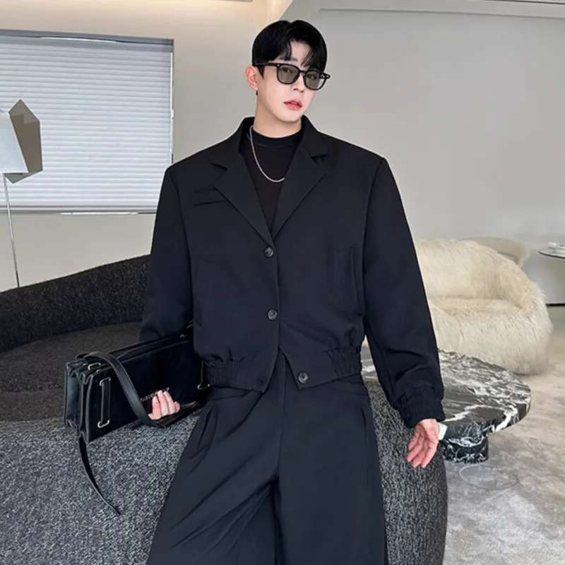 LUZHEN 春のブレザーネックカジュアルジャケット メンズ - Street Fashion For 2026 のレビューと価格