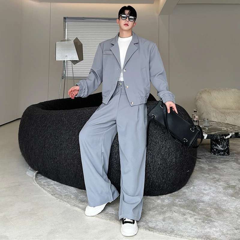 LUZHEN 春のブレザーネックカジュアルジャケット メンズ - Street Fashion For 2026 のレビューと価格