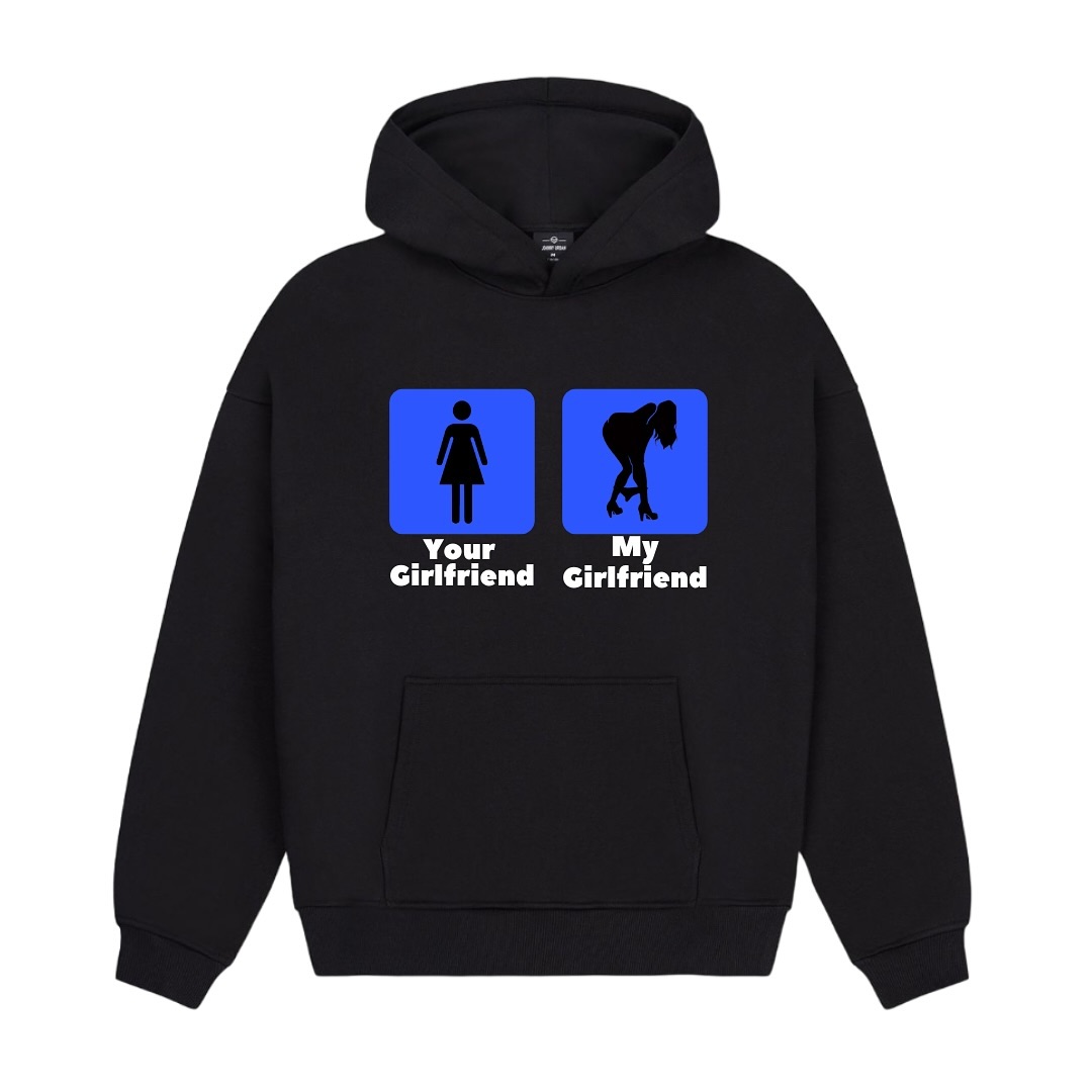 あなたのガールvs私のガールパーカーファッションプリントパー - Street Fashion Vs Streetwear のレビューと価格