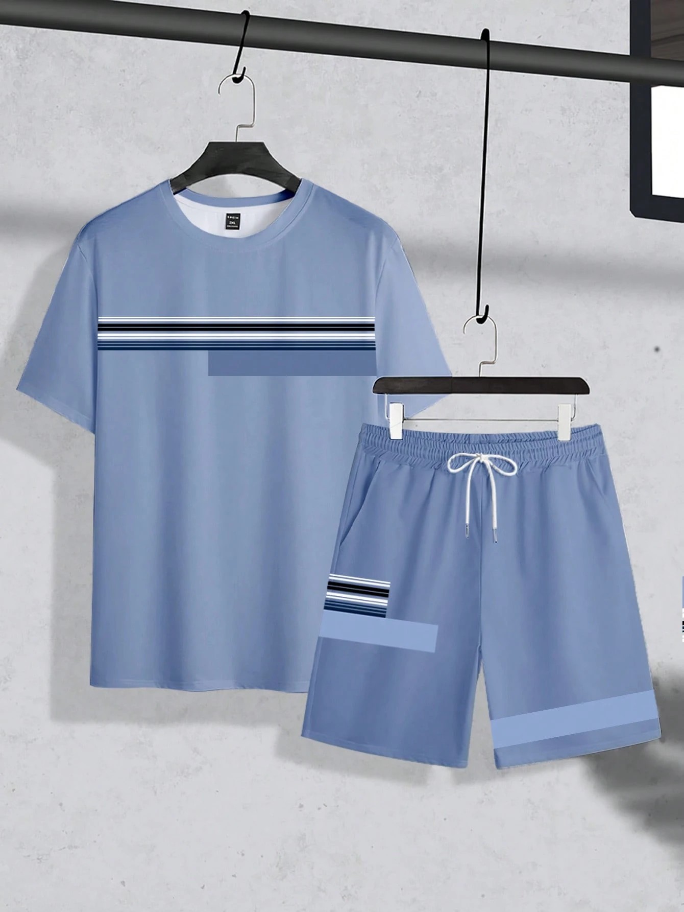 2026年夏新作 メンズ半袖ショートパンツセット 3Dストラ - Street Fashion For 2026 のレビューと価格