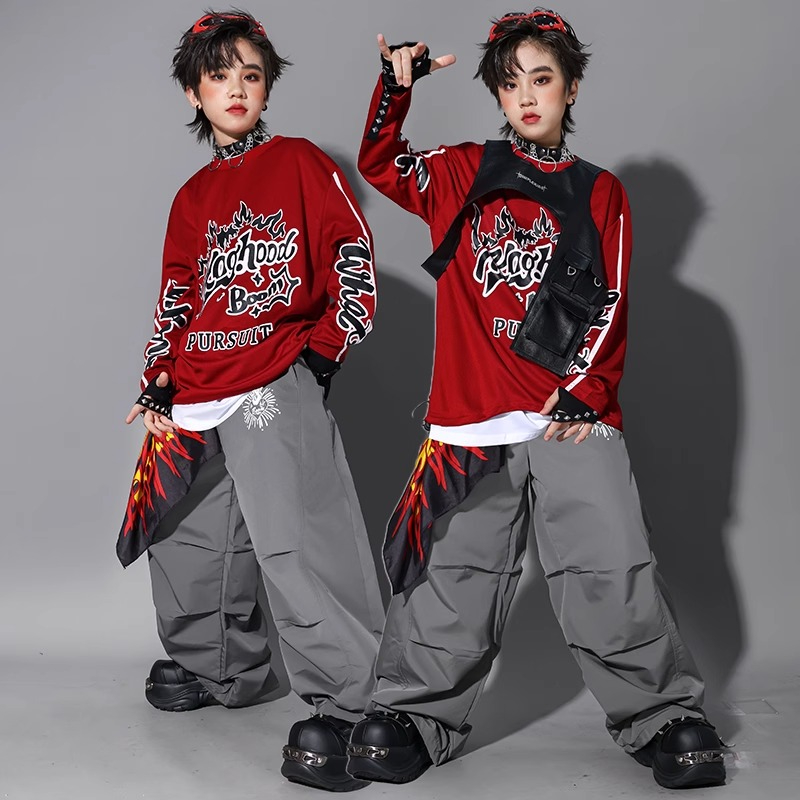 ボーイズ K-POP スウェットシャツ ファッションベスト  - Street Fashion For Boy のレビューと価格