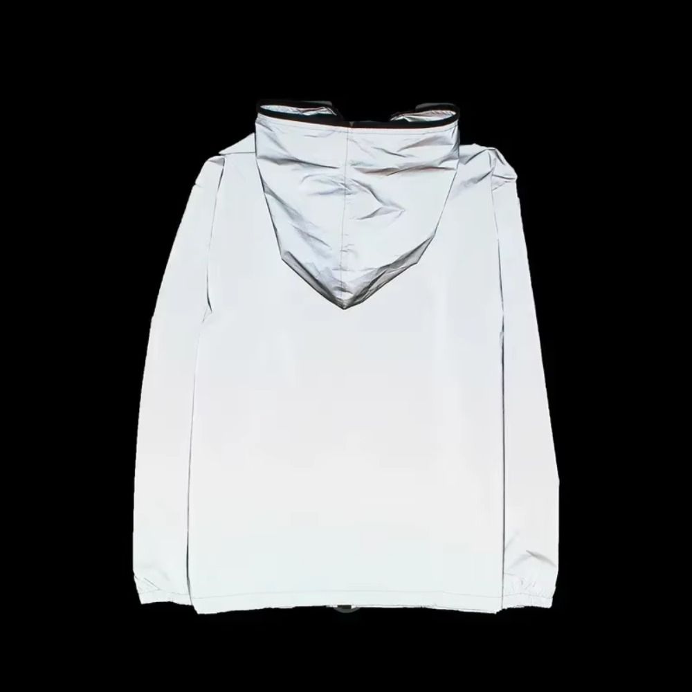夜間警告反射ジャケット 春秋用 防風フード付きジャケット ハ - Street Fashion For Boy のレビューと価格
