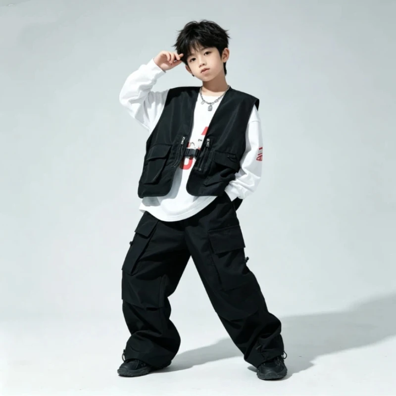 ストリートダンス衣装男の子女の子ヒップホップジャズダンス衣装 - Street Fashion For Boy のレビューと価格