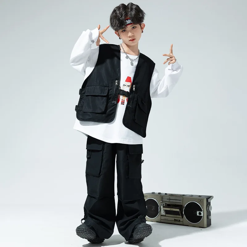 ストリートダンス衣装男の子女の子ヒップホップジャズダンス衣装 - Street Fashion For Boy のレビューと価格