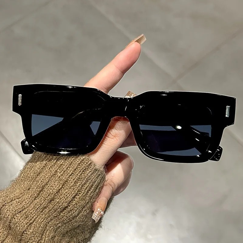 豪華な長方形サングラス女性男性ファッションブランドデザイナー - Street Fashion Brands のレビューと価格