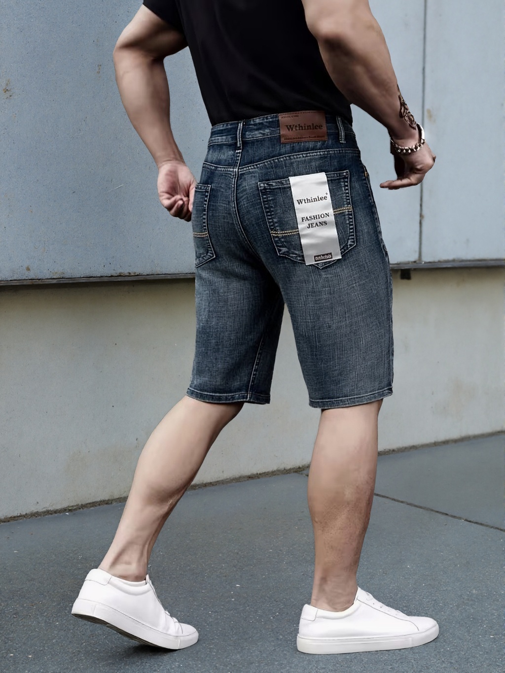 Wthinlee 新しいビジネスメンズジーンズカジュアルスト - Street Fashion Jeans のレビューと価格