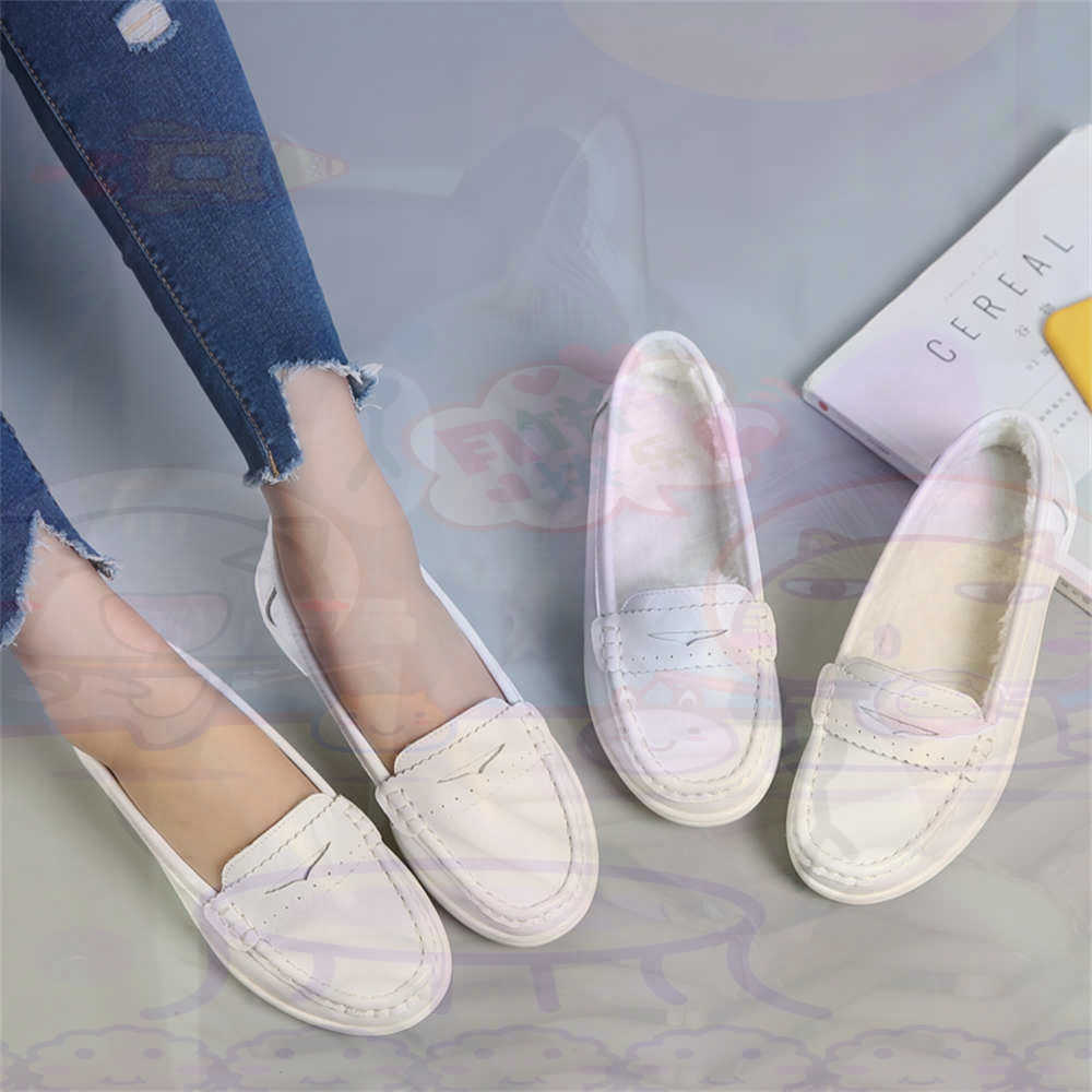 ソフトスリッポンレディース大きいサイズの靴ウォーキングテニス - Street Fashion Vietnam のレビューと価格