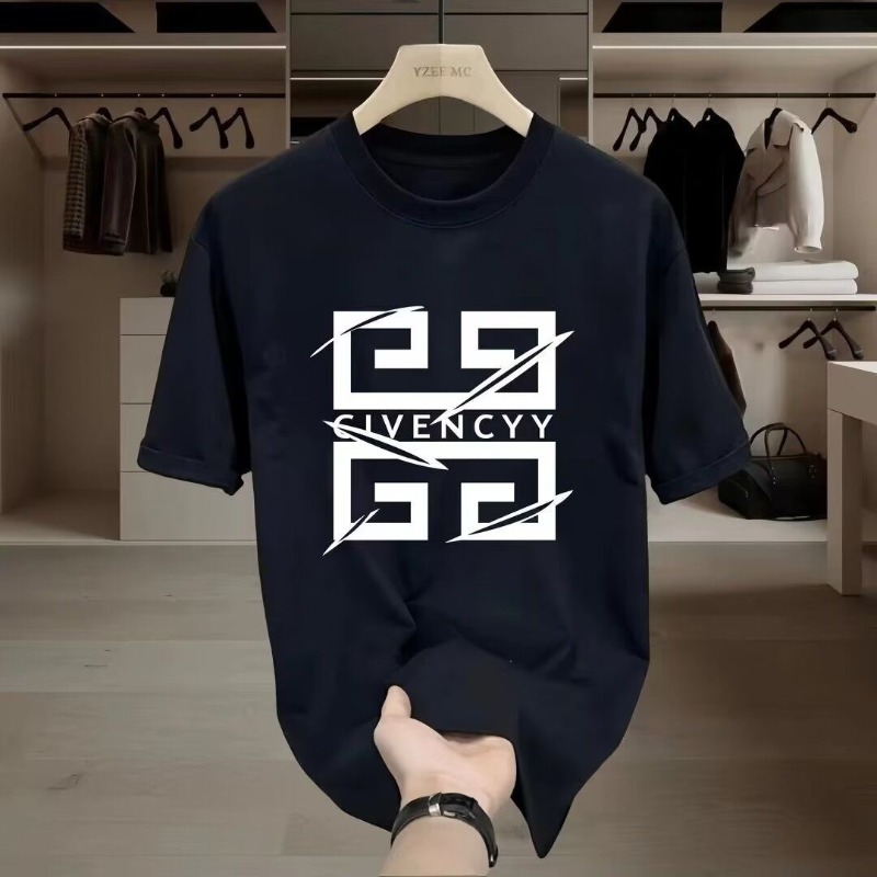 2026 メンズ GIVENCY ブランドロゴプリント Tシ - Street Fashion Brand Logo のレビューと価格