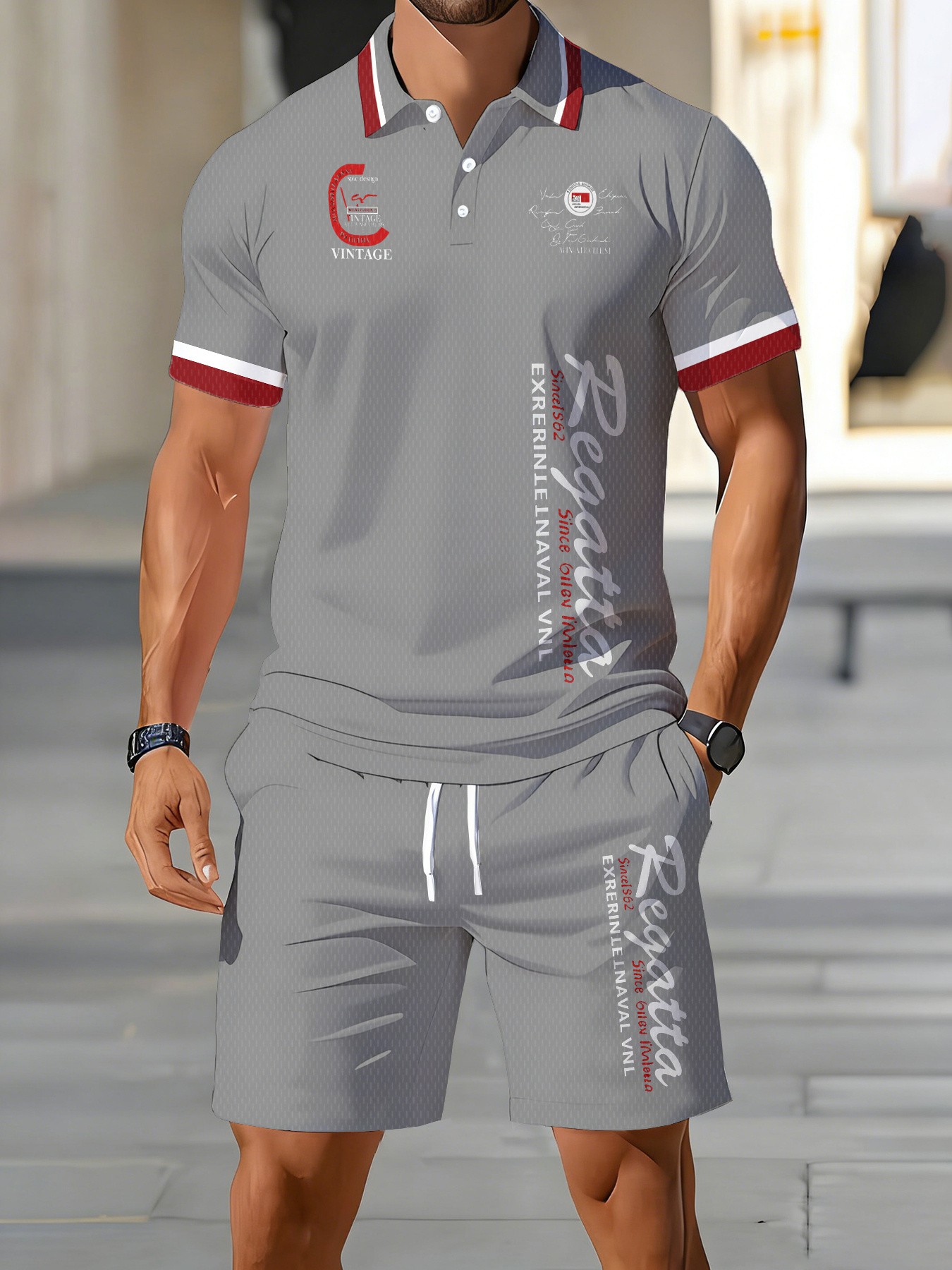 2026年夏新作メンズポロシャツセット - ストリートカジュ - Street Fashion For 2026 のレビューと価格