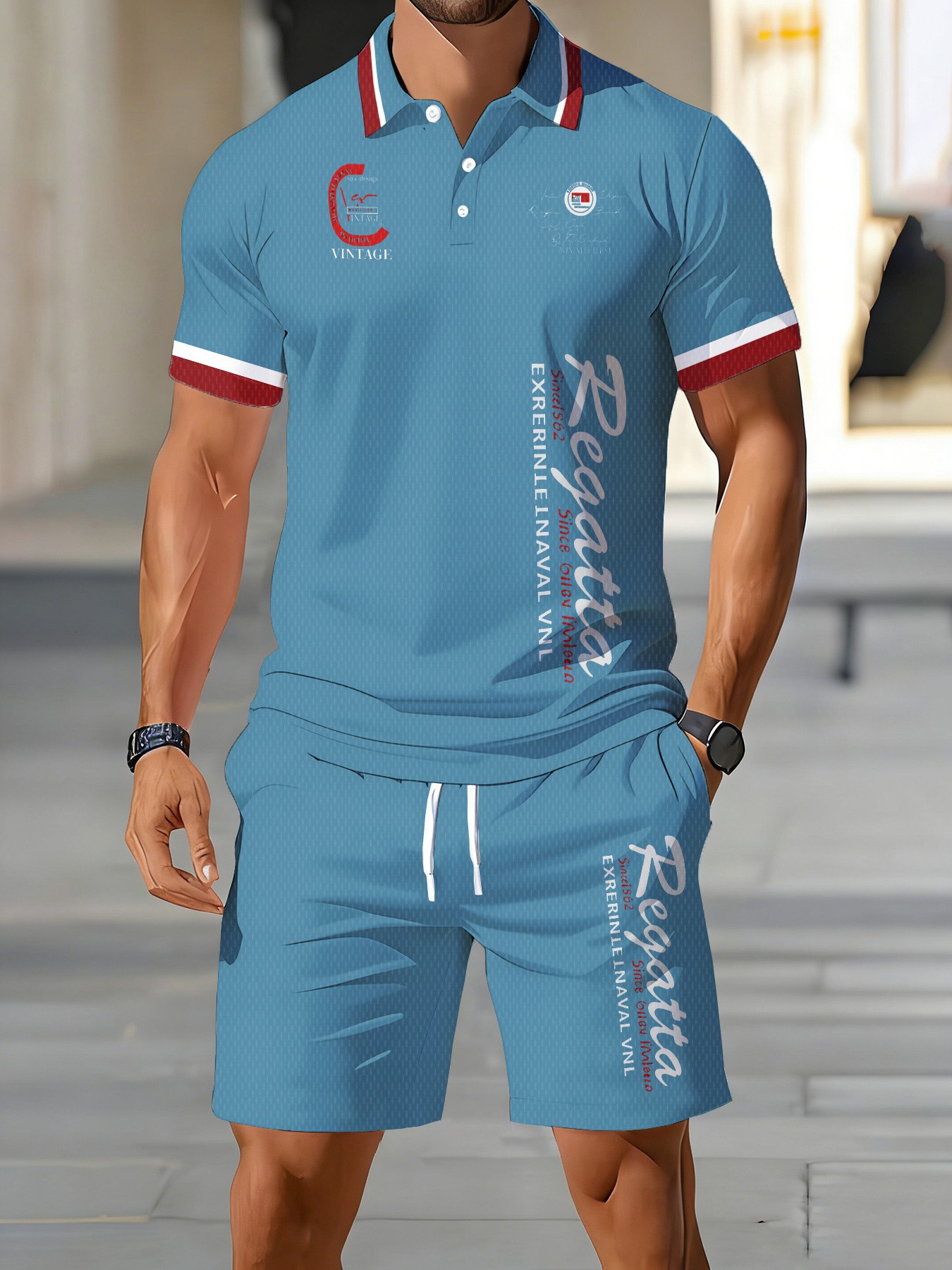 2026年夏新作メンズポロシャツセット - ストリートカジュ - Street Fashion For 2026 のレビューと価格