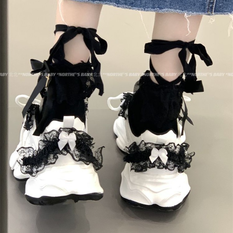 戦士オリジナルブランド不格好なスニーカー女の子のための Y2 - Street Fashion Brands のレビューと価格