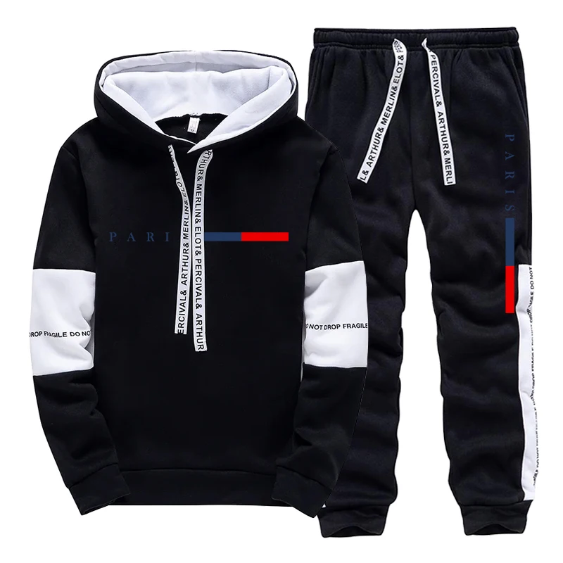 メンズセット/パーカー/パンツ パリファッション 秋冬 カジ - Street Fashion Winter のレビューと価格