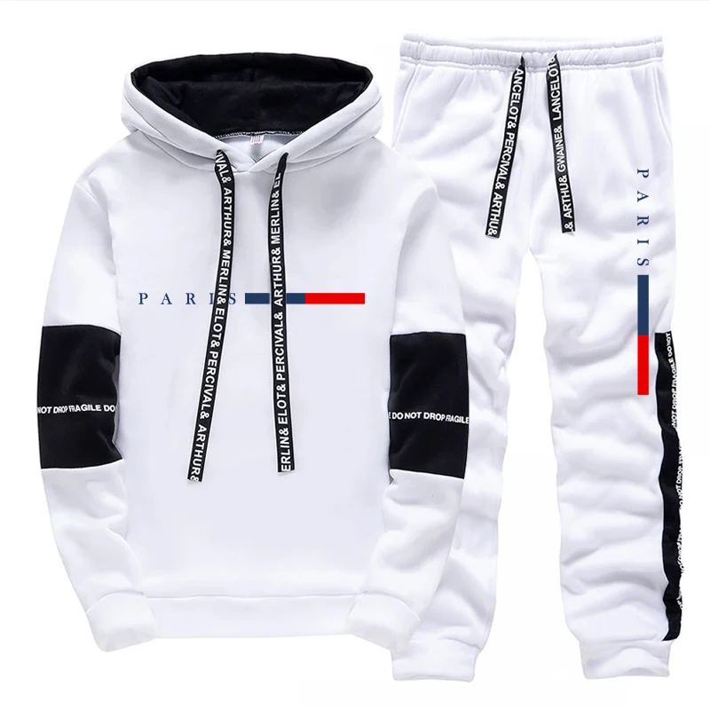 メンズセット/パーカー/パンツ パリファッション 秋冬 カジ - Street Fashion Winter のレビューと価格