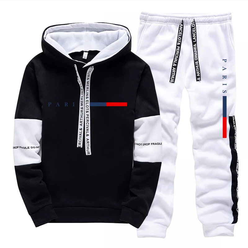 メンズセット/パーカー/パンツ パリファッション 秋冬 カジ - Street Fashion Winter のレビューと価格