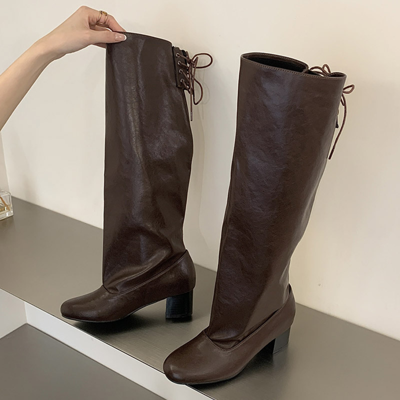 Eilyken 2027 新しい冬のファッションレースアップ - Street Fashion Winter のレビューと価格