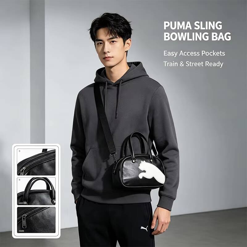 ボウリングホットプーマバッグメンズファッションハンドバッグス - Street Fashion Hong Kong のレビューと価格
