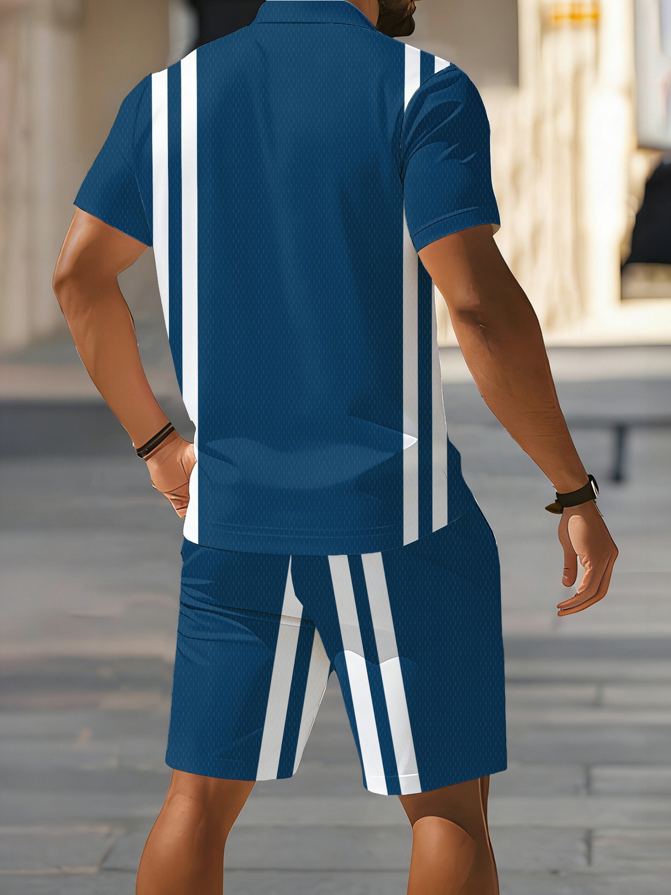 2026年夏新作デザイン アメリカンメンズ半袖ポロシャツセッ - Street Fashion For 2026 のレビューと価格