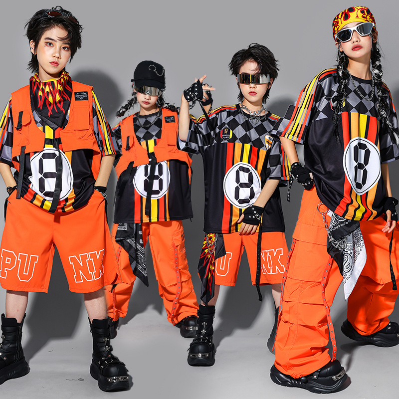 男の子用ヒップホップファッションK-POPストライプトップス - Street Fashion For Boy のレビューと価格