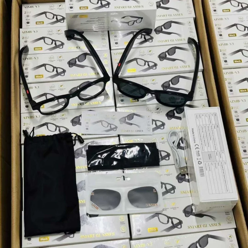 V3スマートAIブルートゥースサングラス ファッション通話  - Street Fashion Hong Kong のレビューと価格
