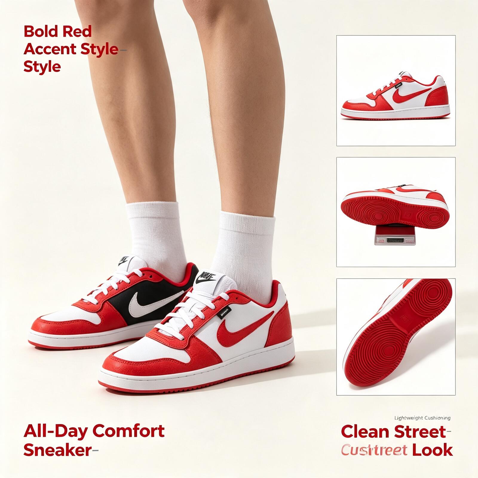 人気のナイキ メンズ エバーノン ロー プレム ロートップ  - Street Fashion Hong Kong のレビューと価格